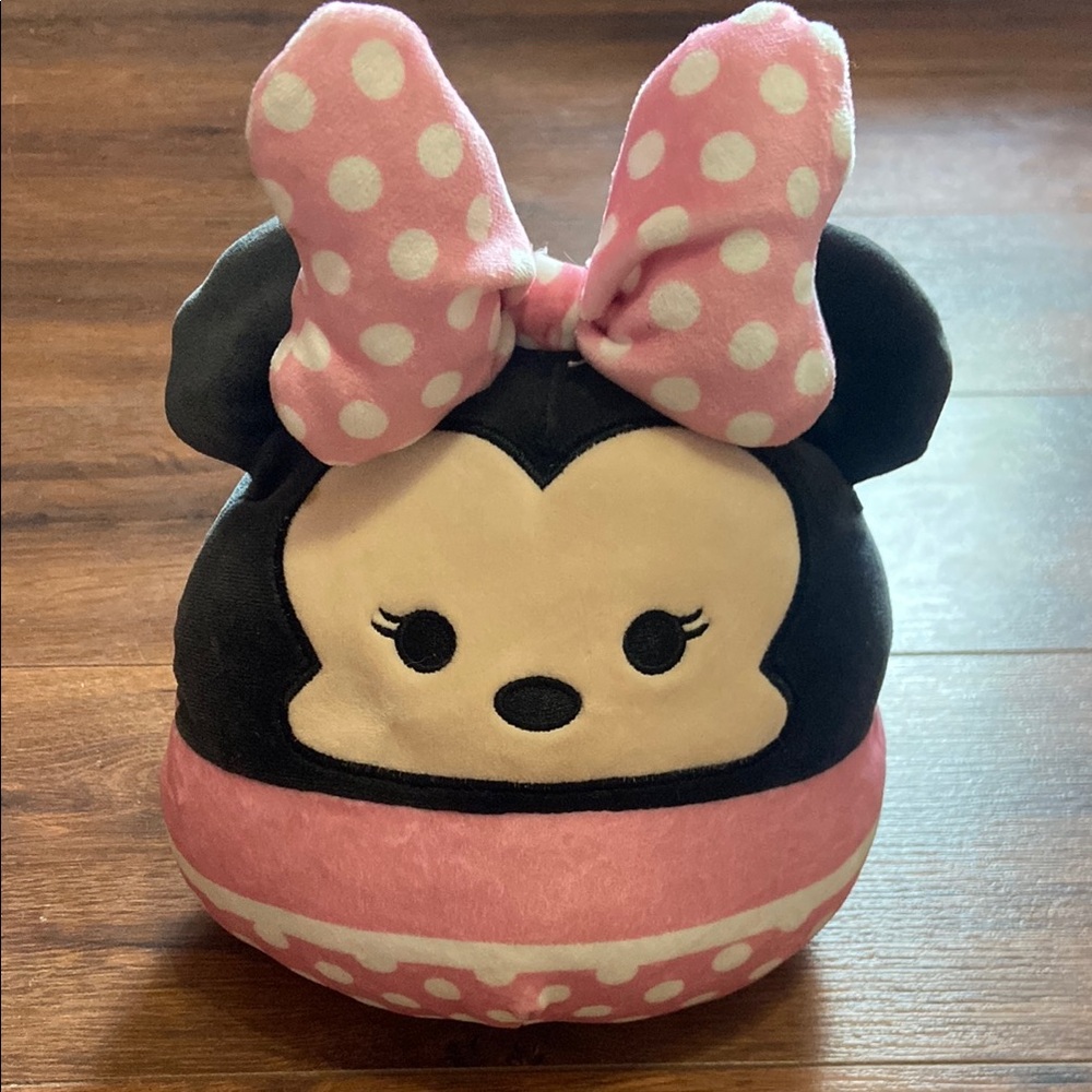 Squishmallows Pink Minnie Mouse with Bow